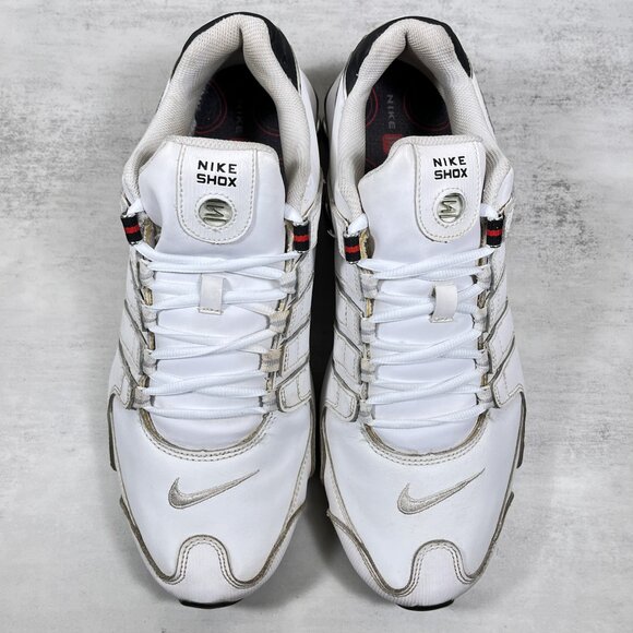 Nike Shox NZ EU Leather Sneakers - Men\'s Size 13 - White main image 10
